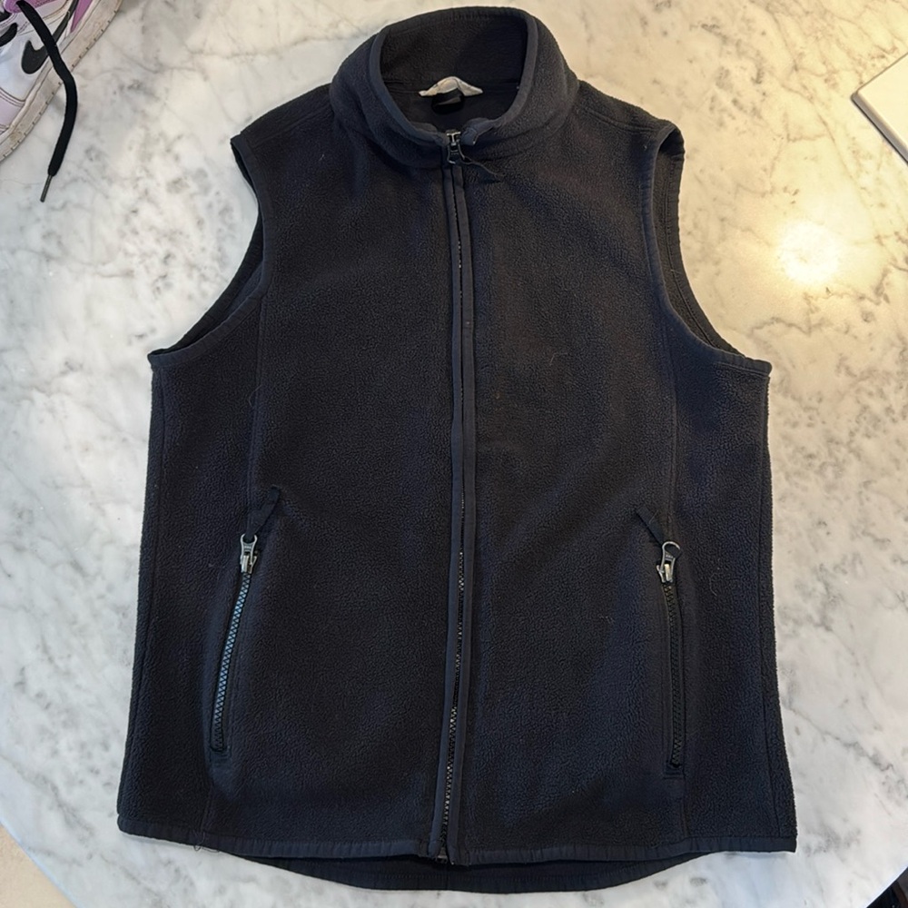 Lands end fleece vest